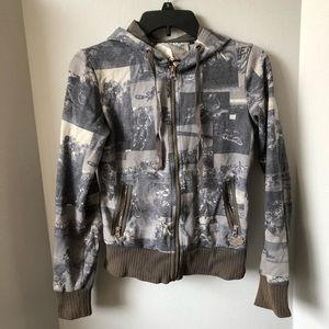 Fox racing zip up hoodie